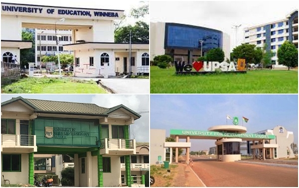 See list of universities ‘built’ by NDC that Akufo-Addo has renamed