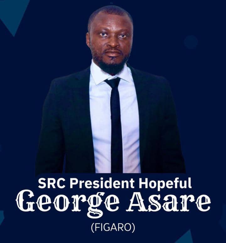 Former Kotoko player George Asare elected SRC President at PUG Law Faculty