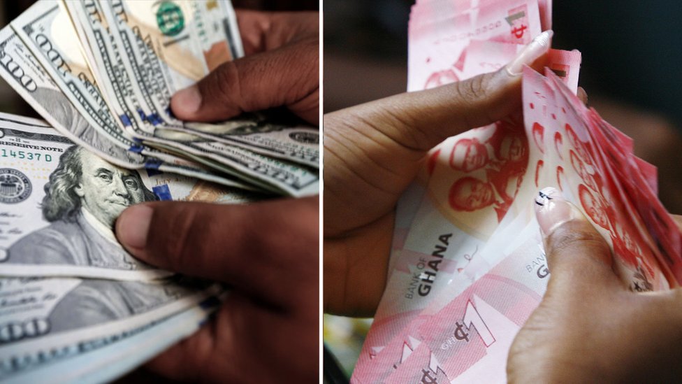 Ghana cedi depreciates against US dollar by 28.5%