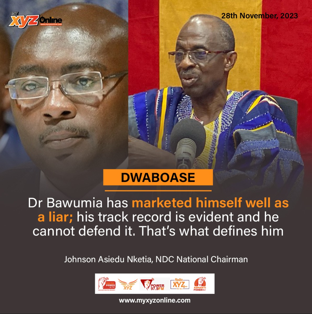Bawumia is a liar; he can’t be repackaged for Ghanaians – Asiedu Nketia