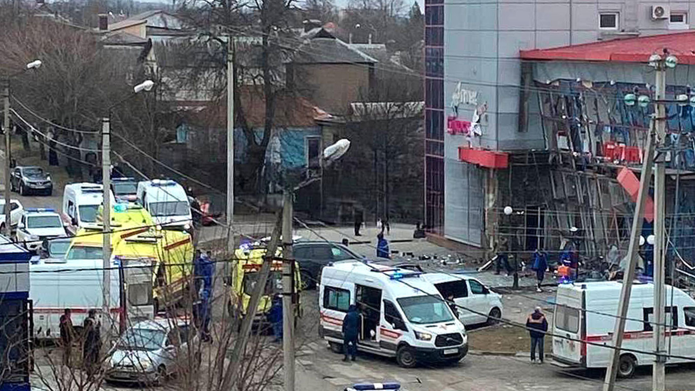 Deadly strike on Russian shopping centre in Belgorod