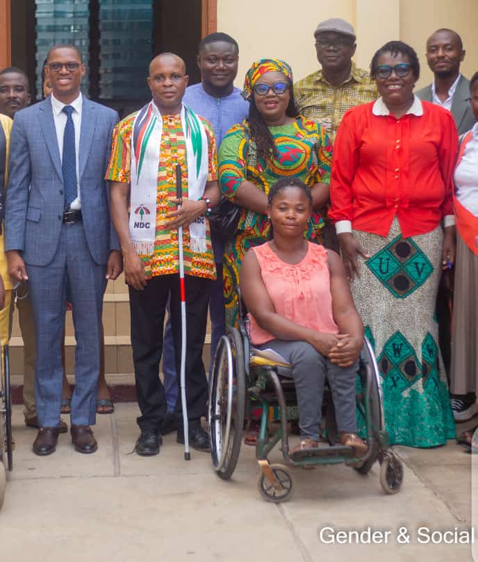 Mahama endorses 5% minimum employment for PWDs in Bill proposed by Sosu