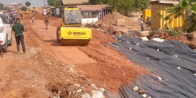 Govt begins rehabilitation of major roads in Ejisu ahead of by-election