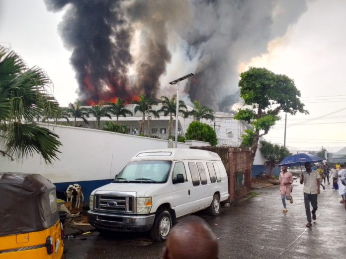 Christ Embassy Nigeria Headquarters destroyed by fire