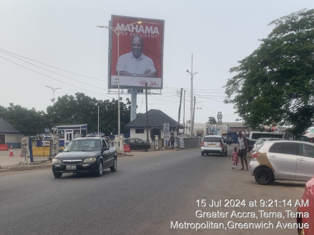 Mahama cautions Tema MCE, NPP against provocative acts including illegal removal, defacing of bill boards