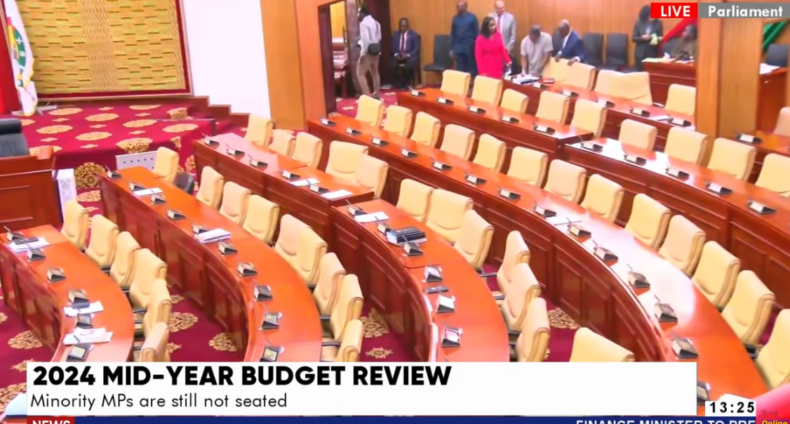 Minority absent as Finance Minister readies for Mid-Year Budget Review