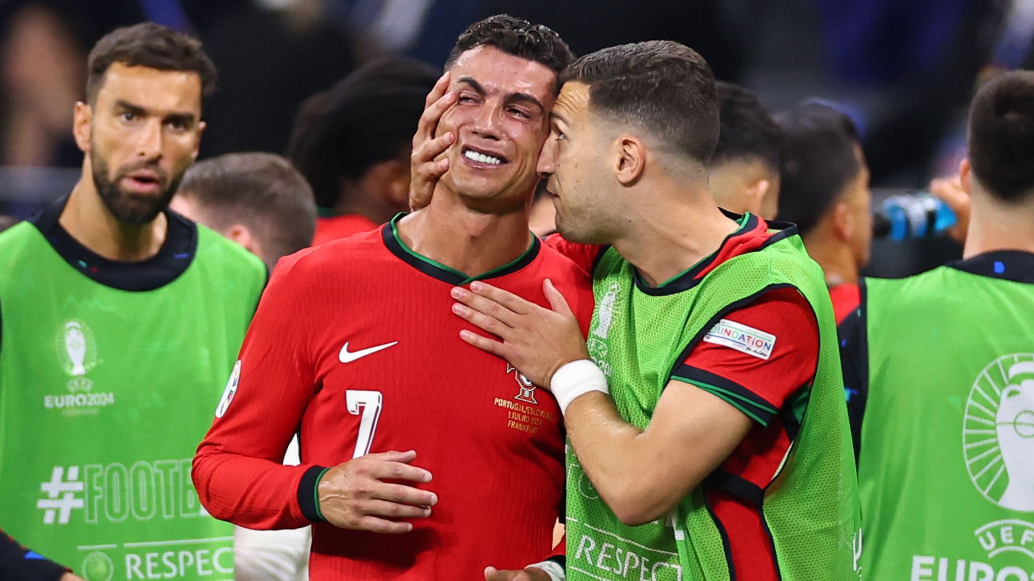 Redemption for Ronaldo as Portugal beat Slovenia on penalties