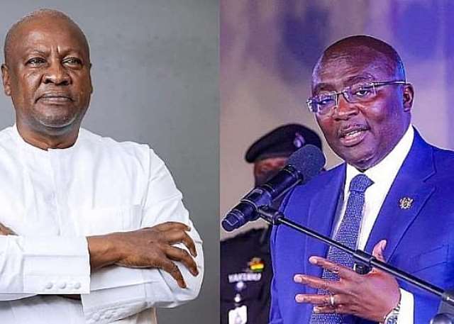 Mahama chases Bawumia to answer only 5 of his 170 questions