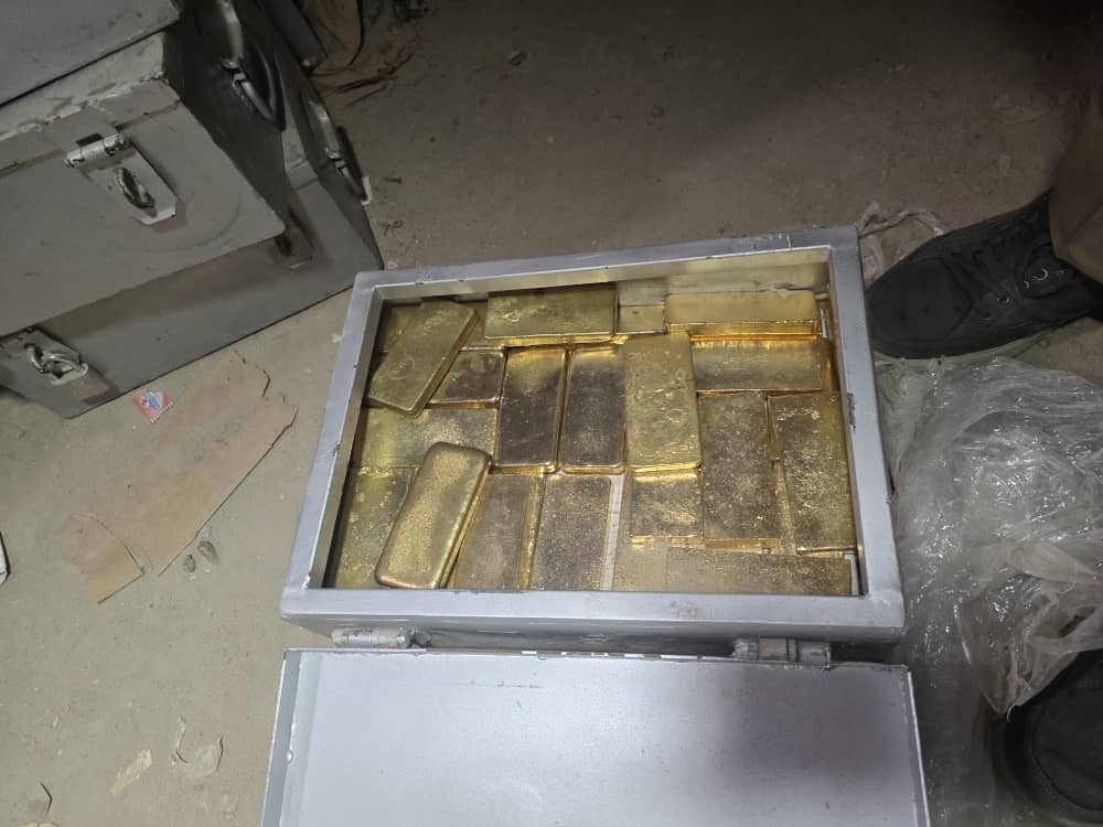 National Security seizes stash of US dollars, Gold Bars, and counterfeit currency in warehouse bust