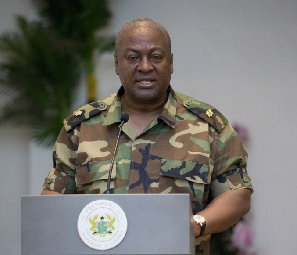 President Mahama charges armed forces council to uphold integrity and national security