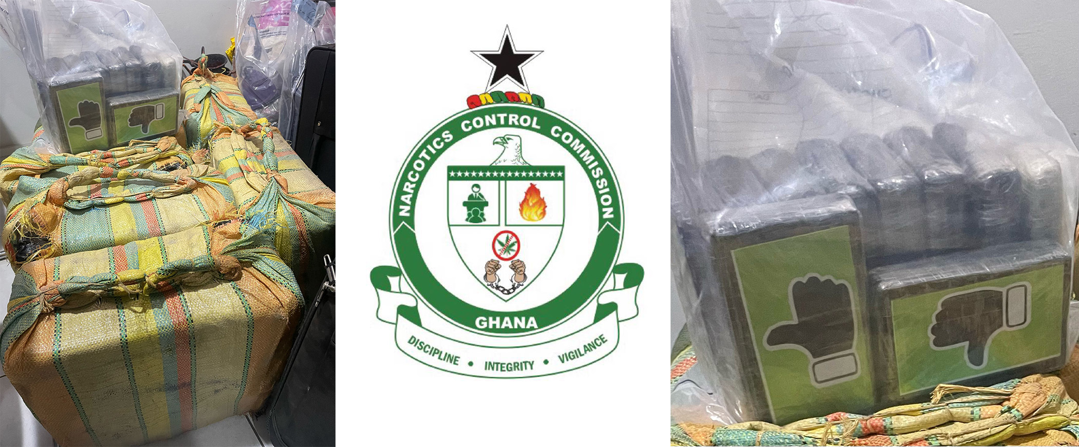 NACOC seizes over 190kg of cocaine from Nigerian