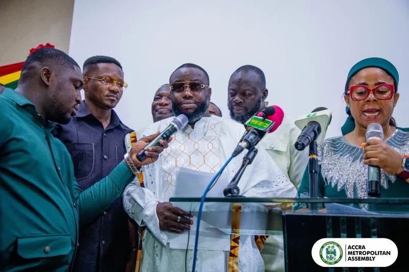 Michael Kpakpo Allotey confirmed as Accra Mayor, promises cleaner, smarter, fairer city