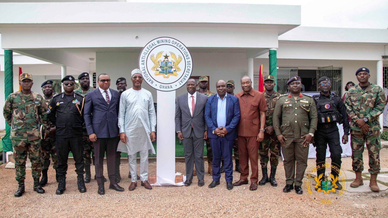 National anti-illegal mining secretariat officially opens