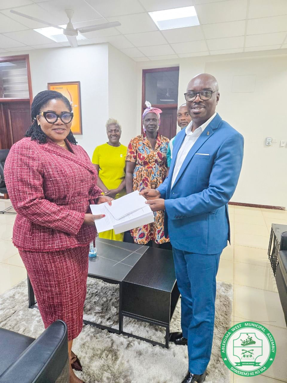 Ablekuma West MCE Dansoman market fire incident