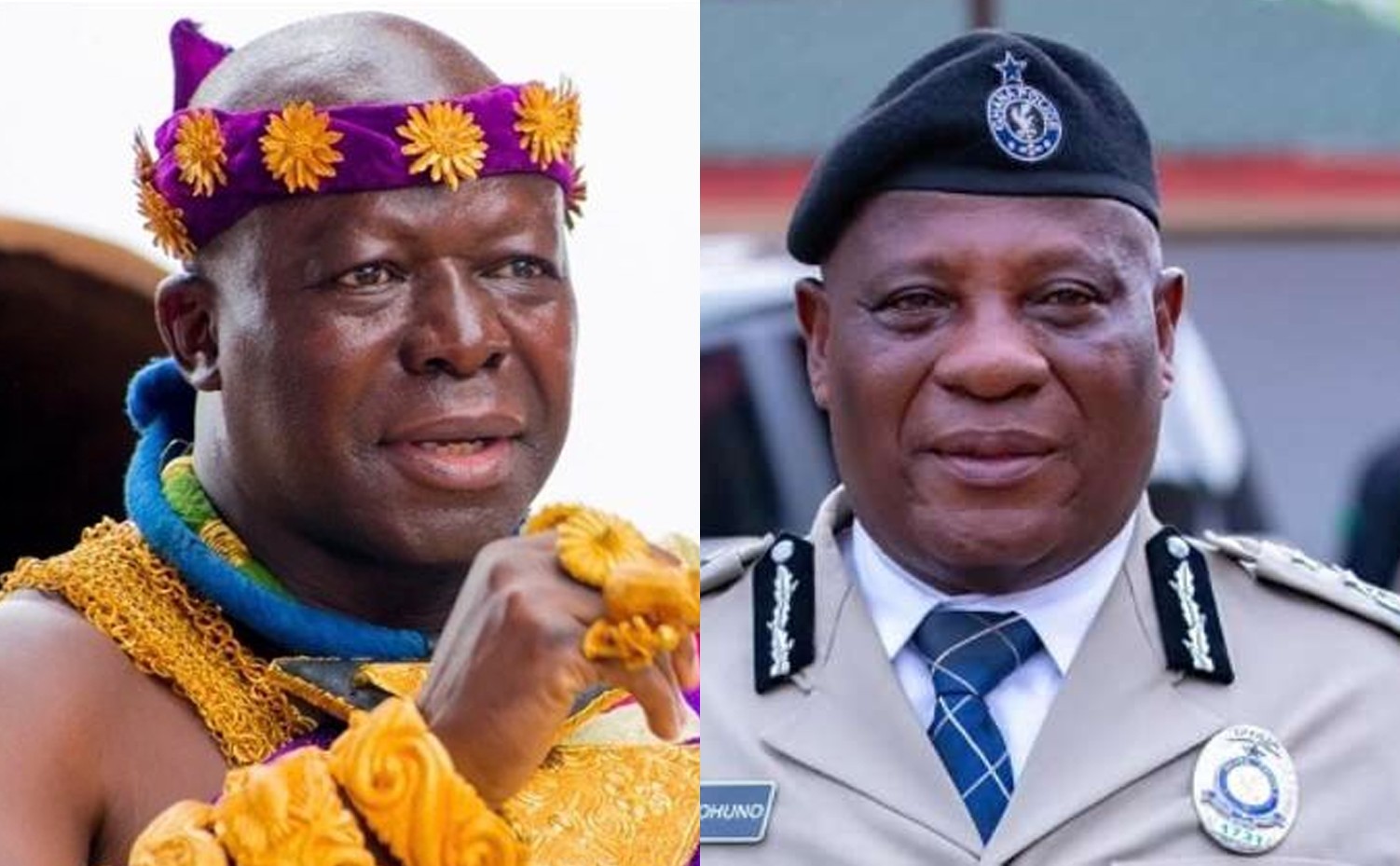 IGP commends Otumfuo Osei Tutu II for an outstanding role in national conflict mediation