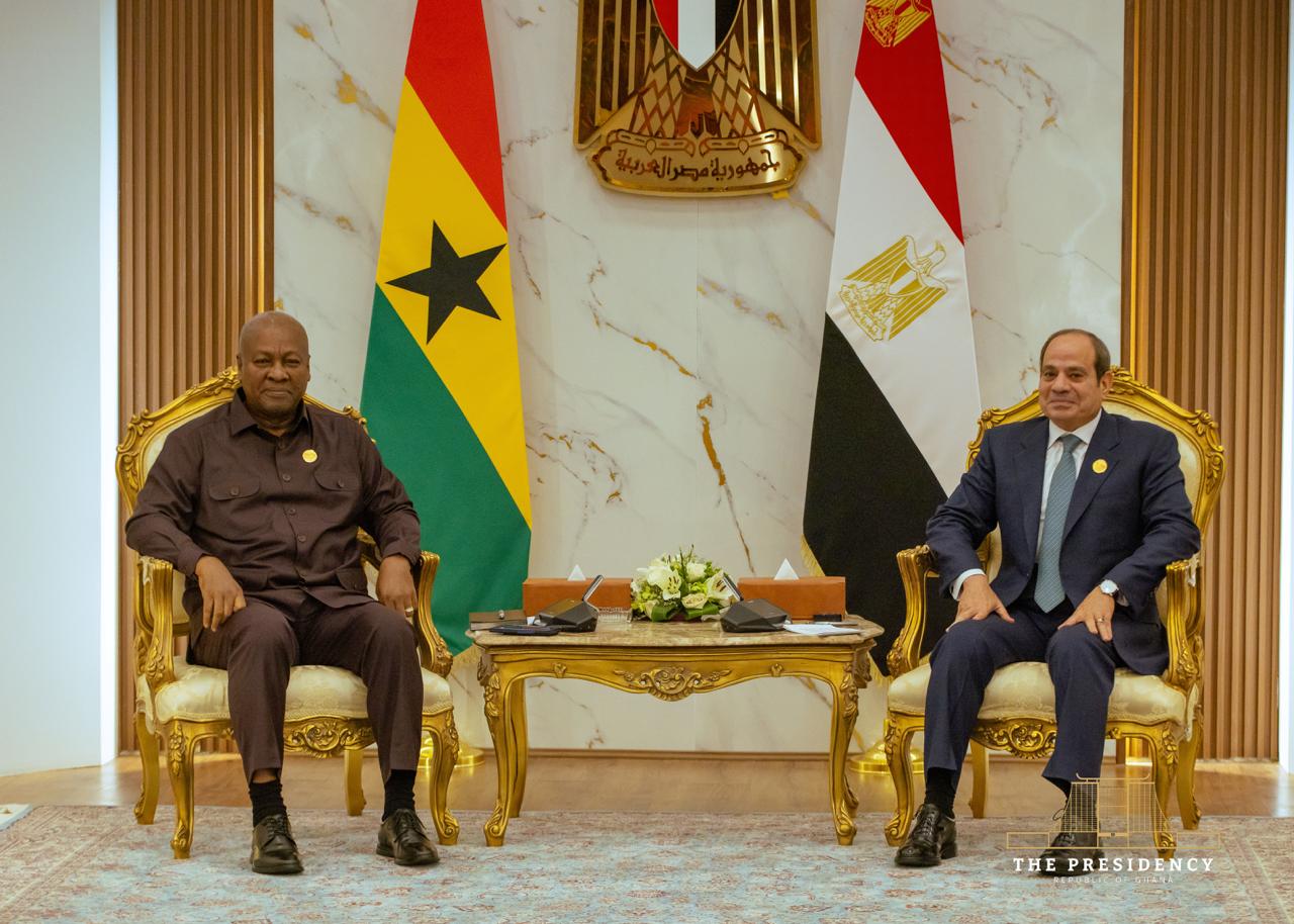 Ghana & Egypt explore fresh avenues in defence, pharmaceuticals, and infrastructure.